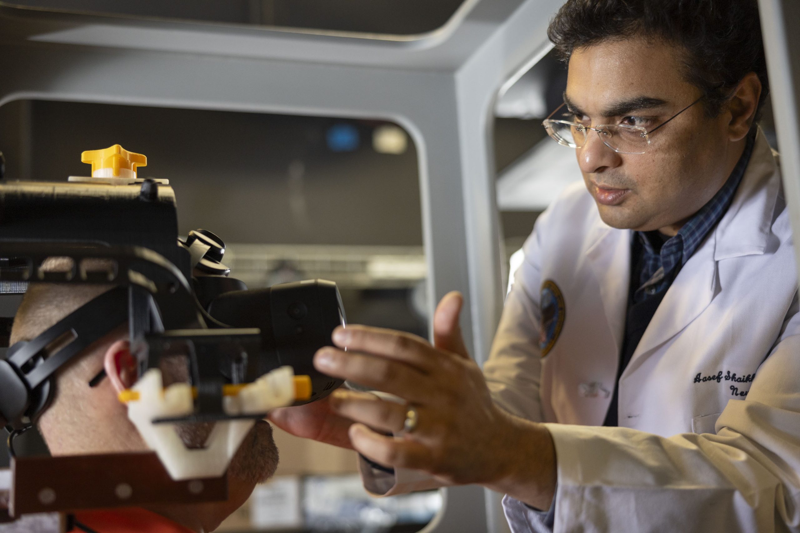 Deep Brain Stimulation for Visuomotor Function