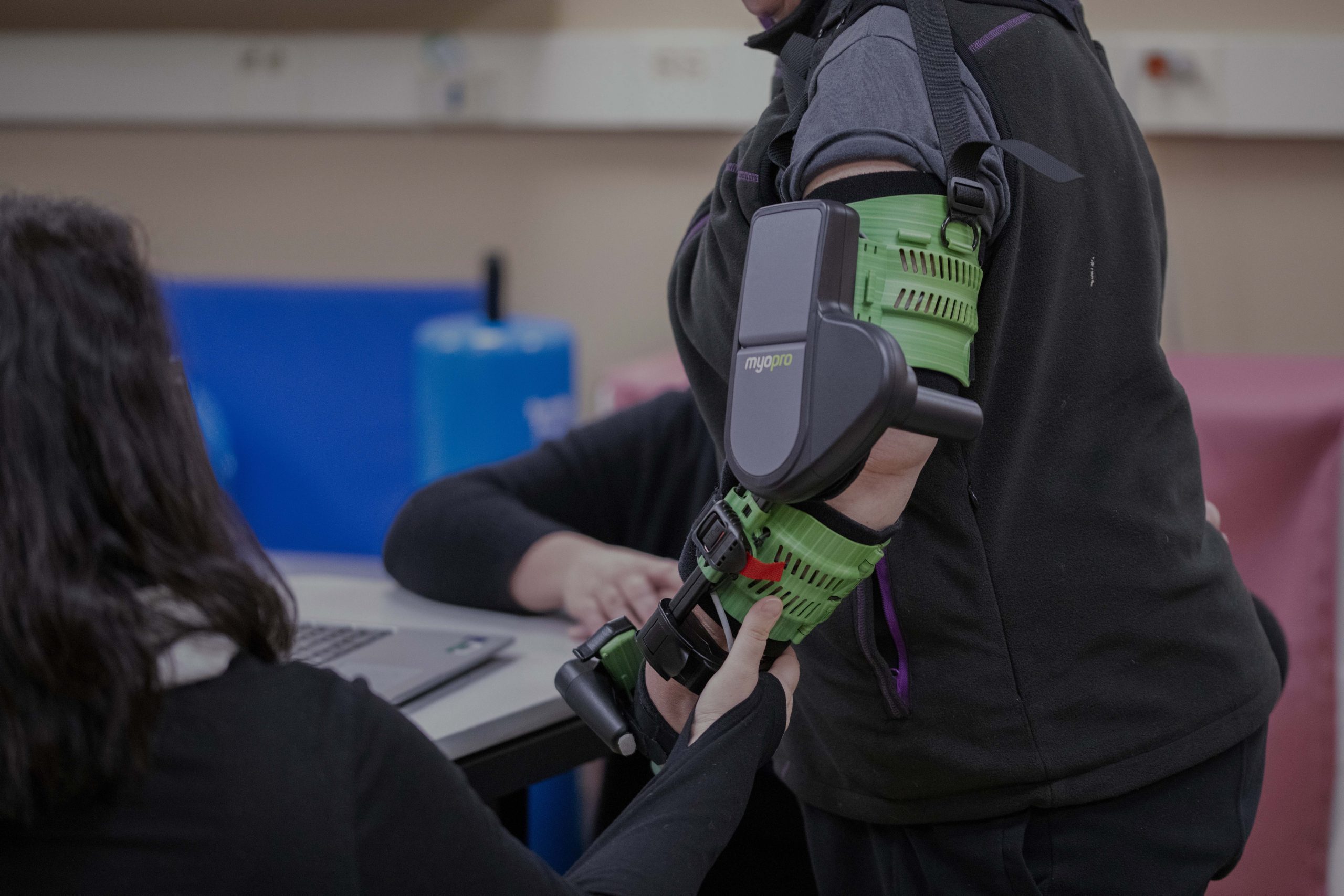 Exoskeleton Research with Myoelectric Orthosis