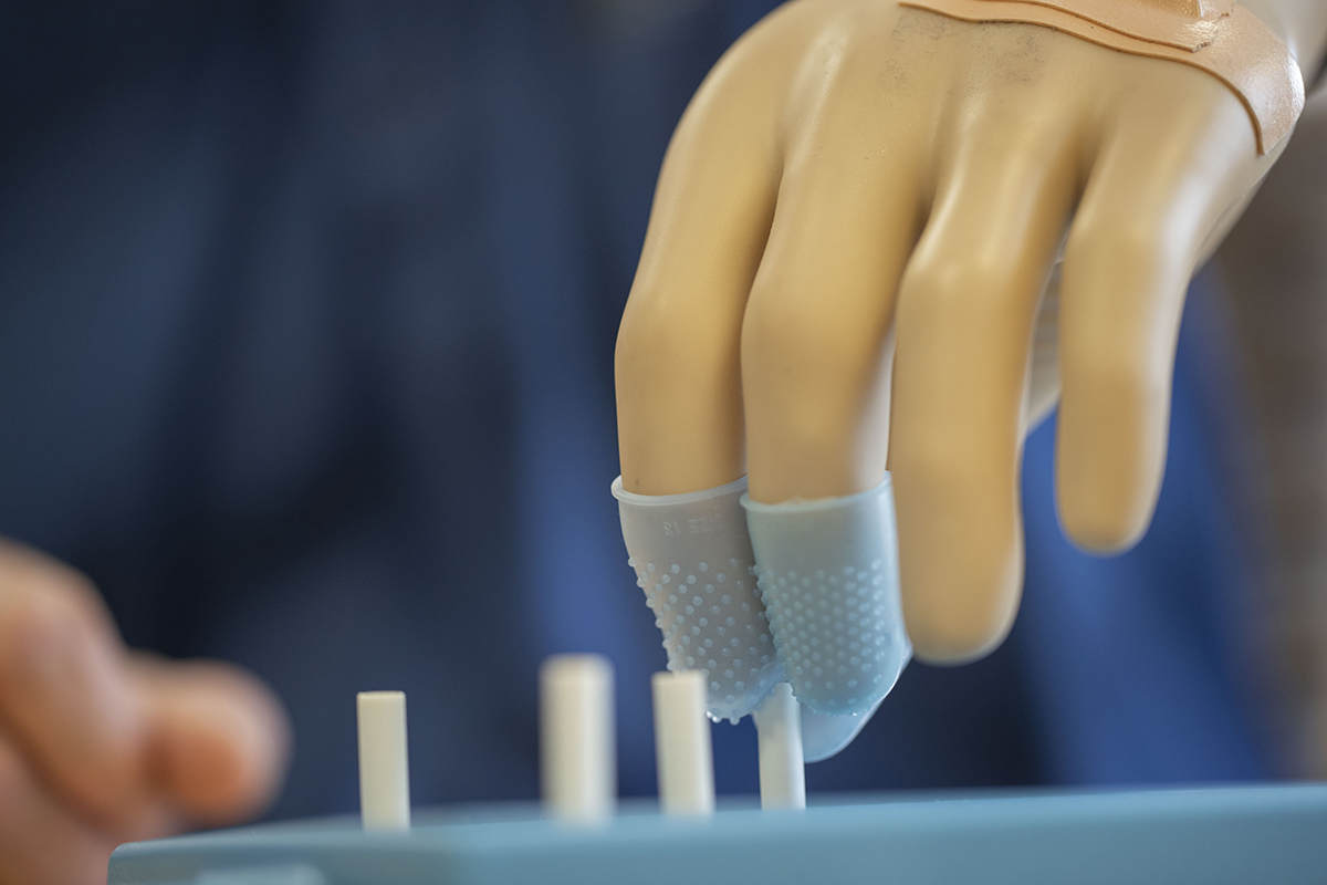 Sensorimotor integration for hand prostheses study