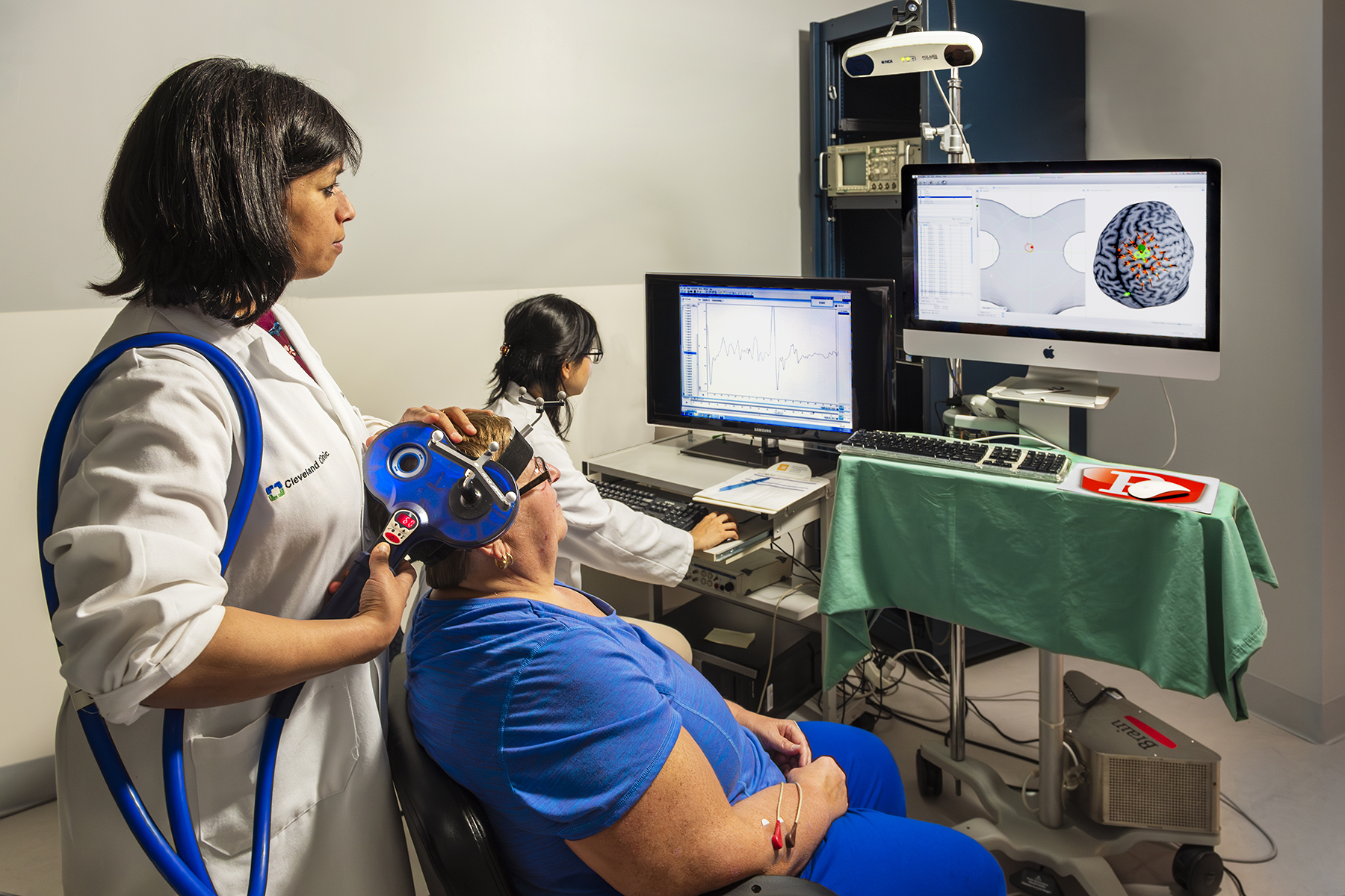 Combining non-invasive brain stimulation with CCFES study