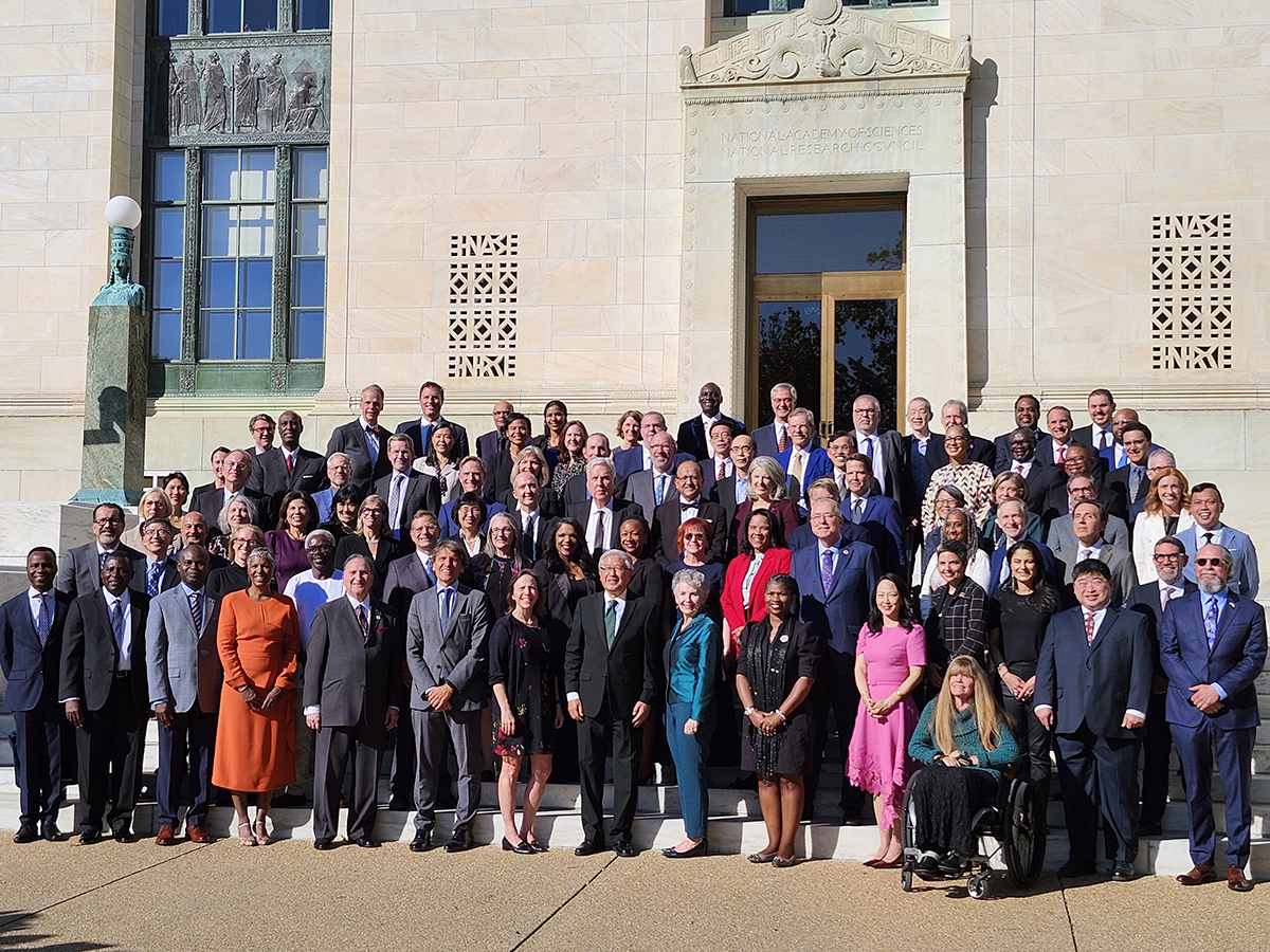 Kim Anderson at National Academy of Medicine induction
